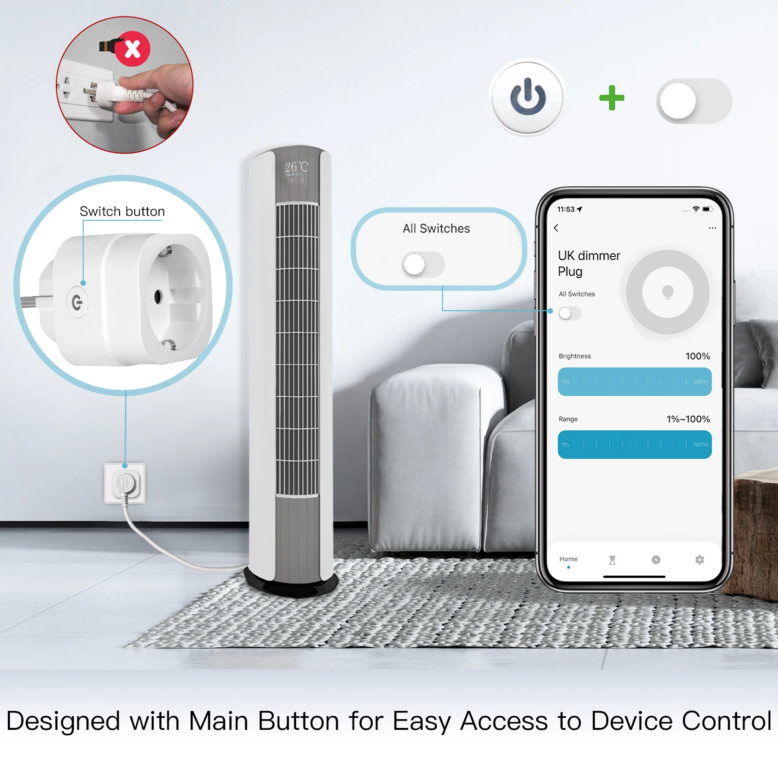 مقبس طاقة ذكي من MOES يعمل بتق - مراجعة Smart Home Technology وسعره