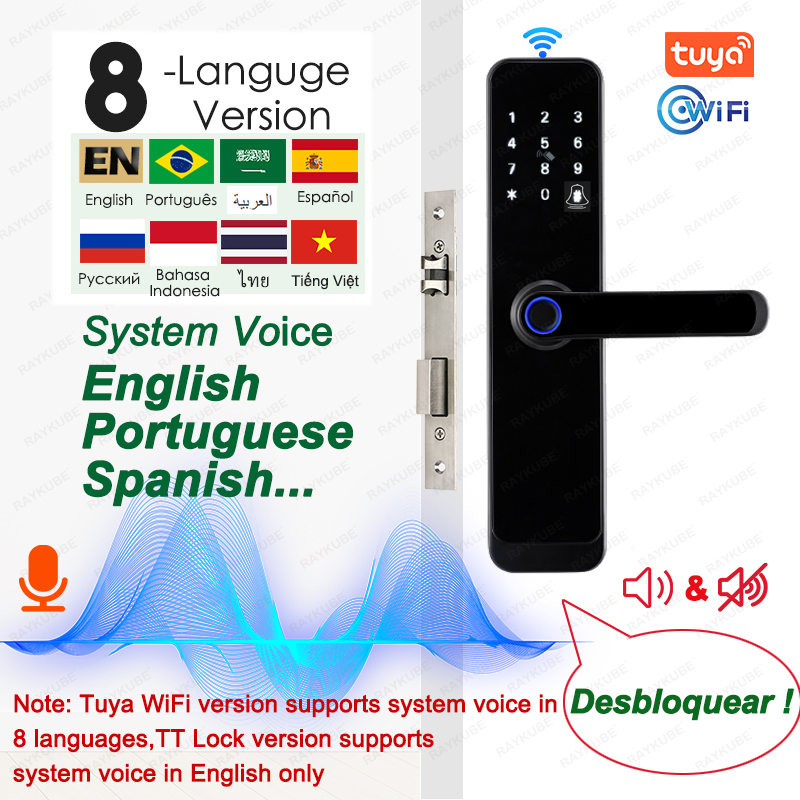 RAYKUBE K8 قفل الباب الذكي TTl - مراجعة Smart Home Keyestudio وسعره