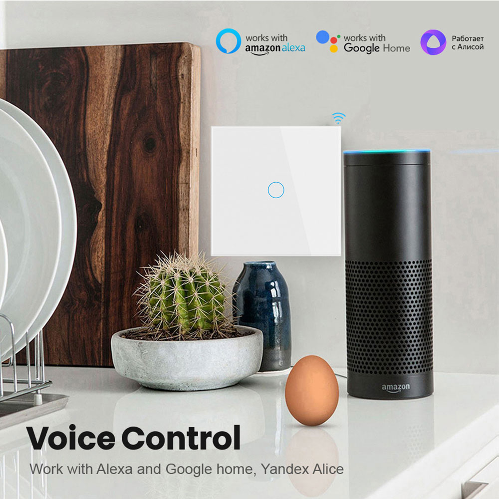 Tuya EU WiFi + RF433 مفتاح الت - مراجعة Smart Home Networking وسعره