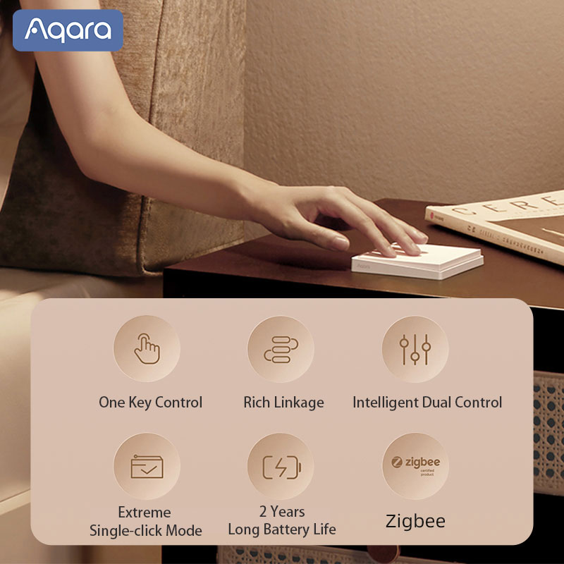 الأصلي Aqara الجدار التبديل E1 - مراجعة Smart Home Xiaomi 2 وسعره