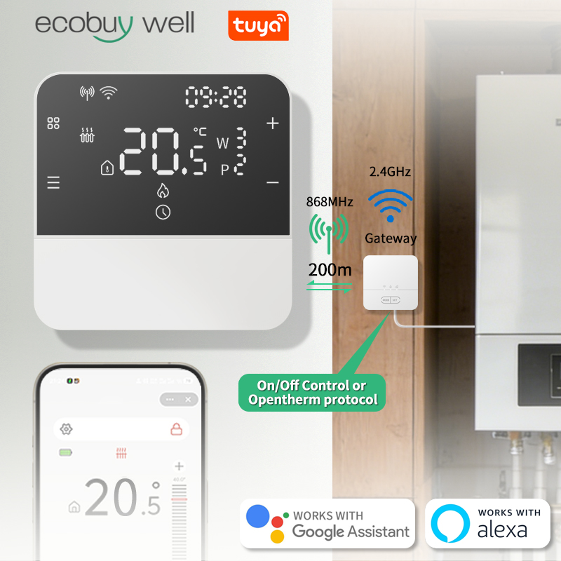 ثيرموستات ذكي للمنزل من تويا ي - مراجعة Smart Home Thermostat وسعره