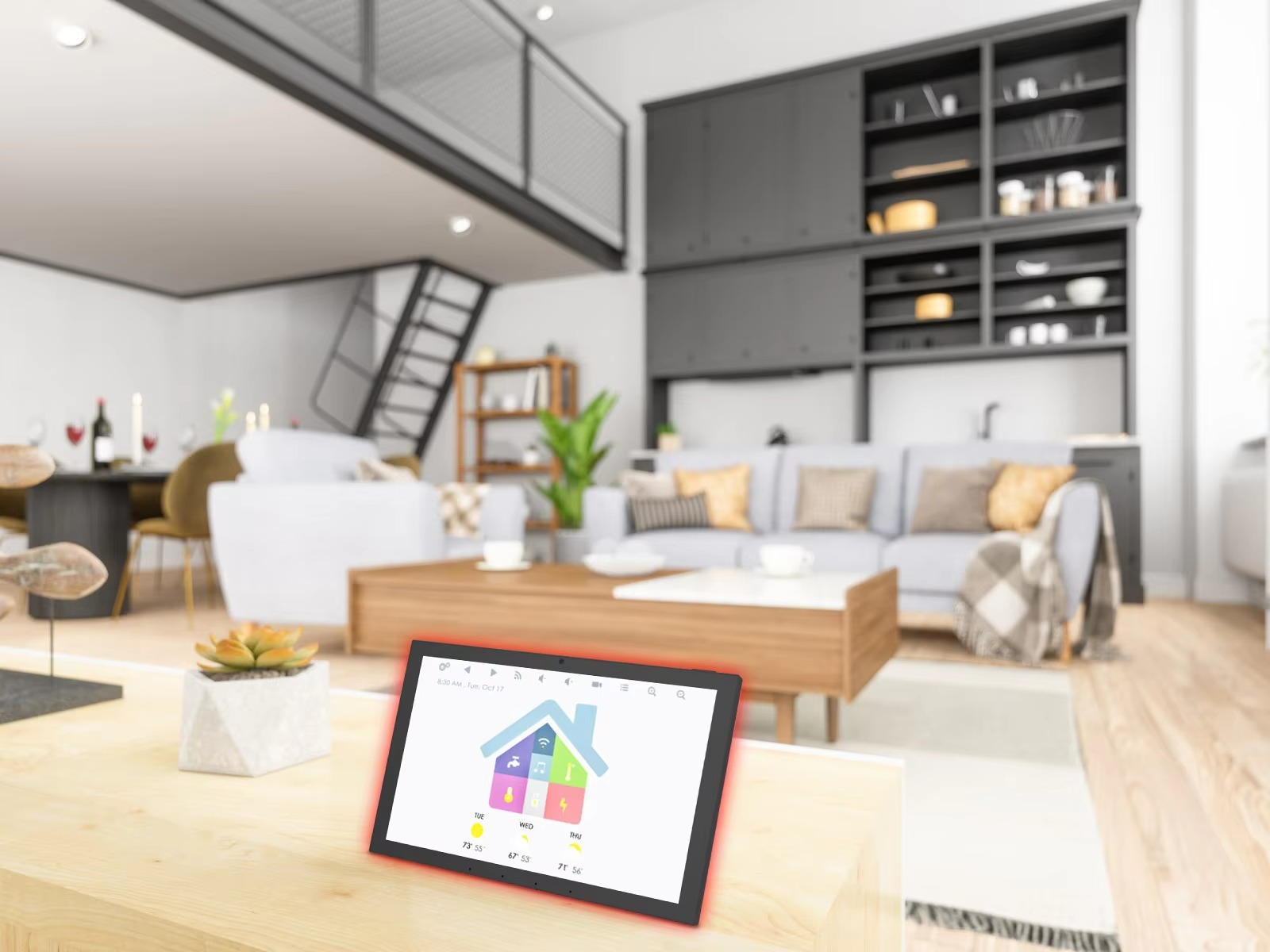 لوحة تحكم ذكية منزلية بشاشة لم - مراجعة Smart Home Wifi وسعره